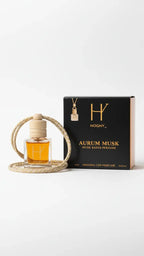 aurum musk glass bottle hanging car perfume diffuser