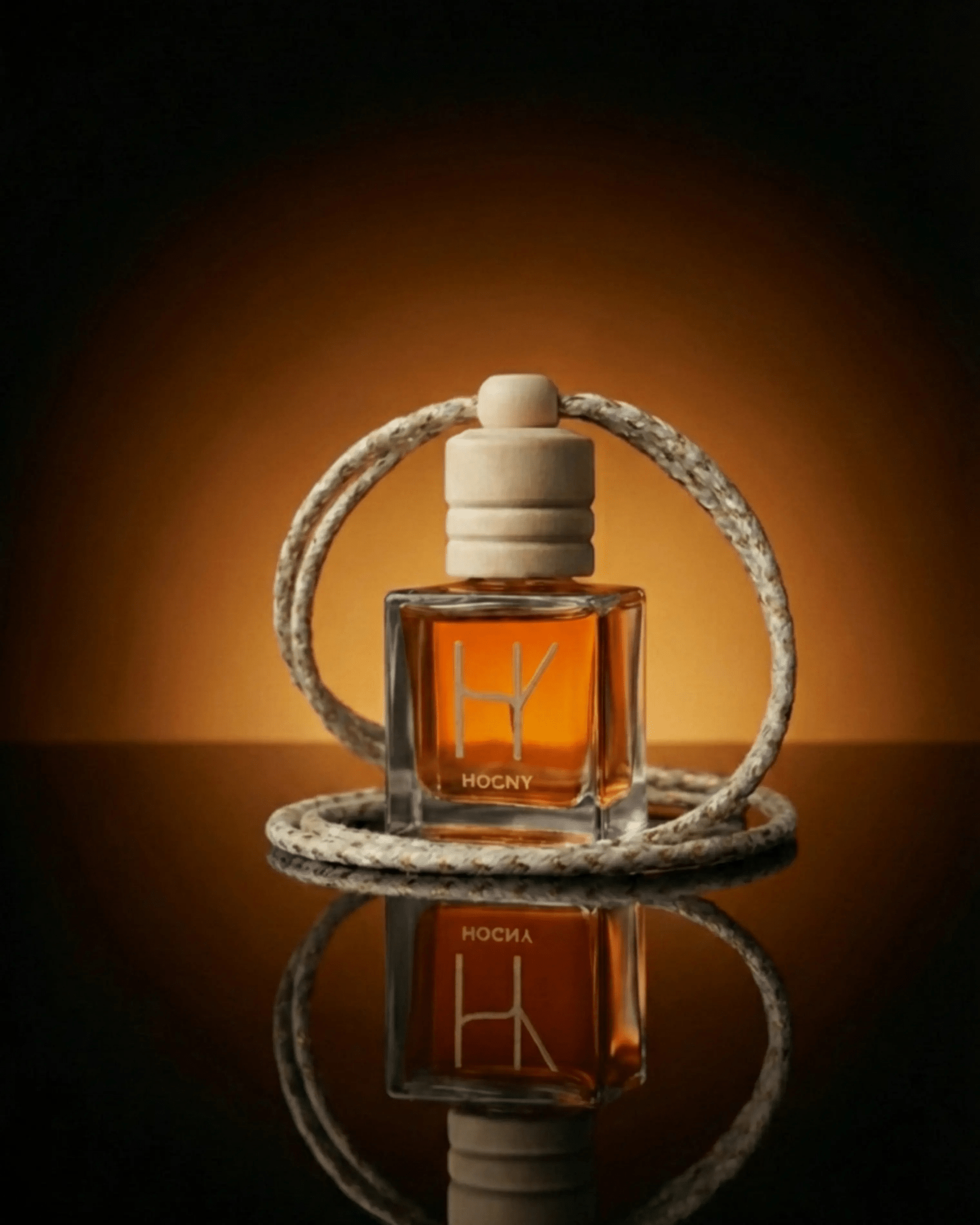 aurum musk hanging car perfume diffuser by hogny 10ml