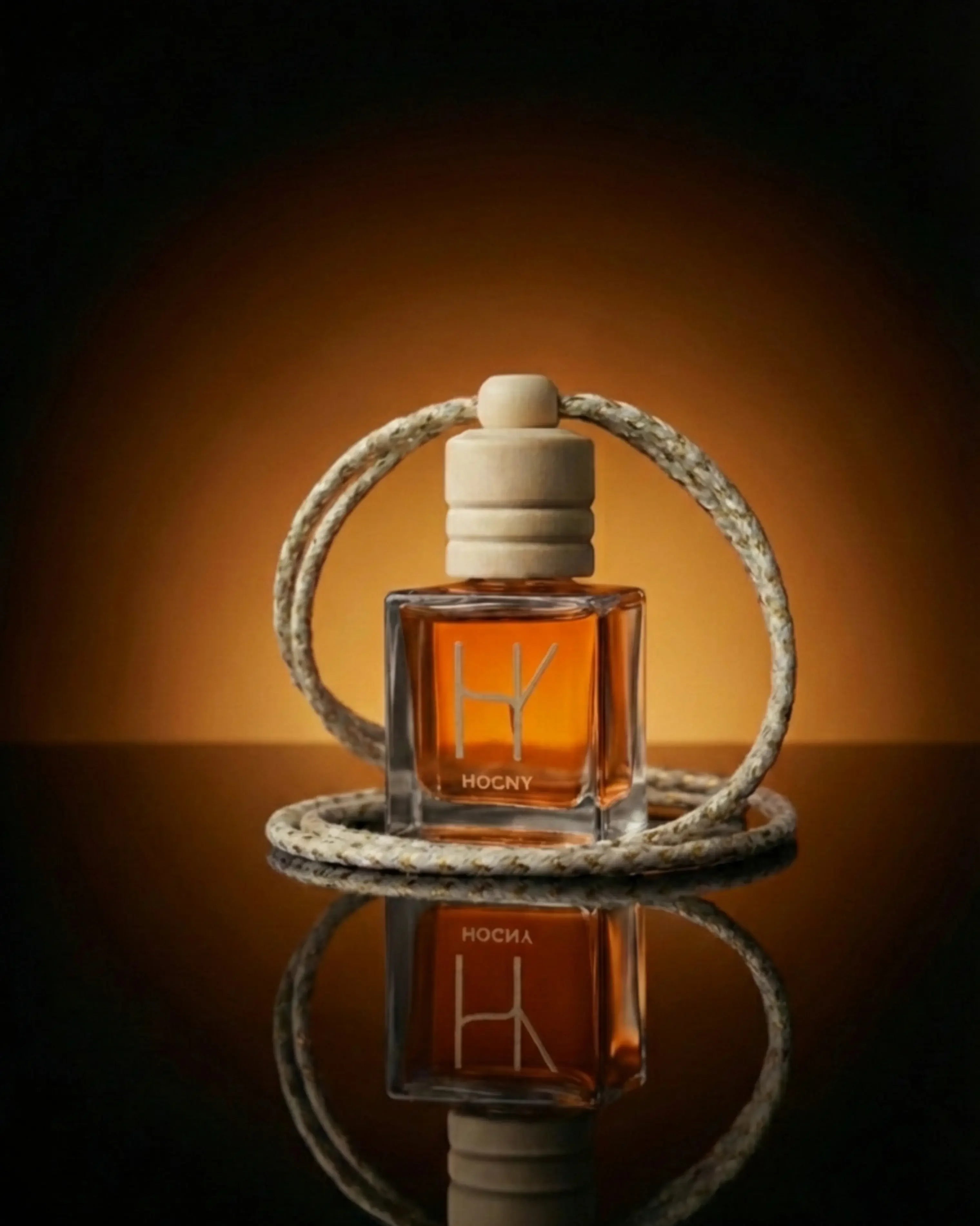 aurum musk hanging car perfume diffuser by hogny 10ml