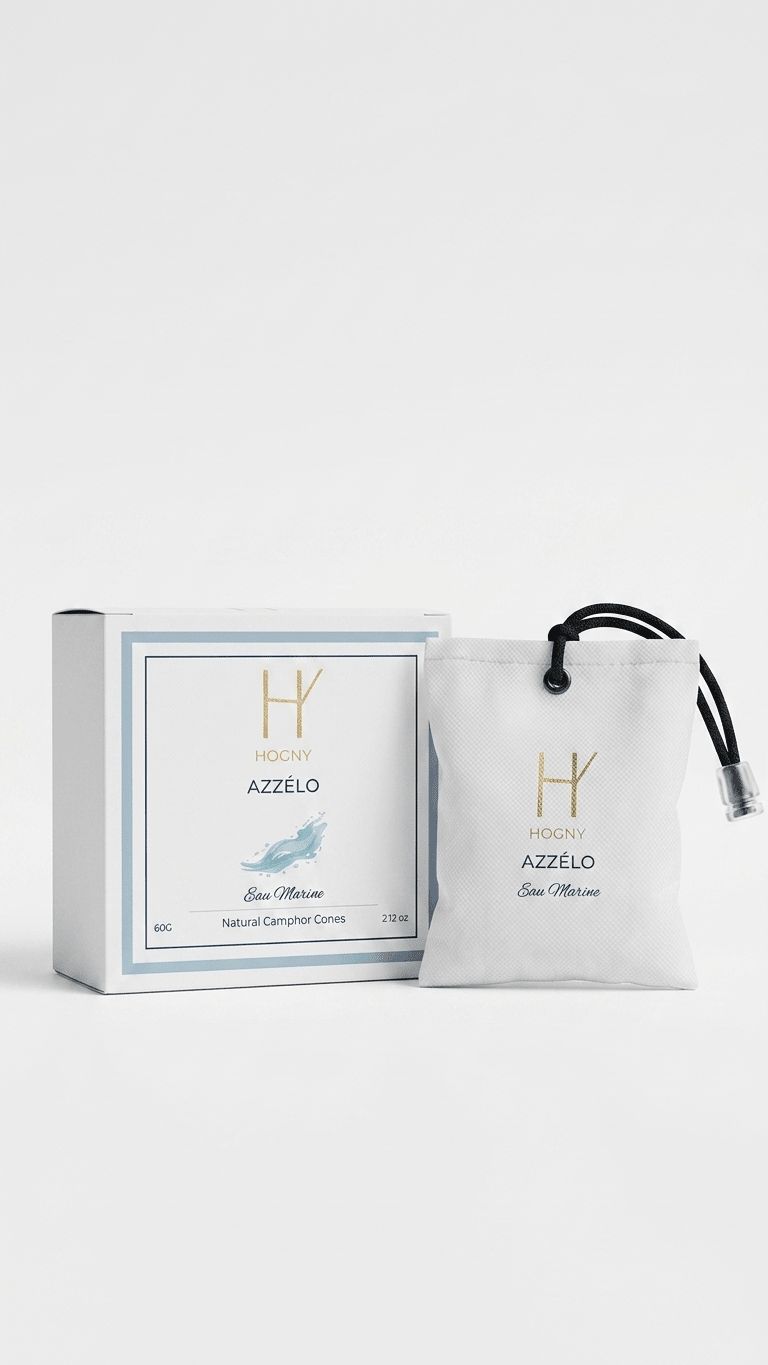 Camphor based car perfume made by hogny name as azeelo indicating a aqua based car perfume