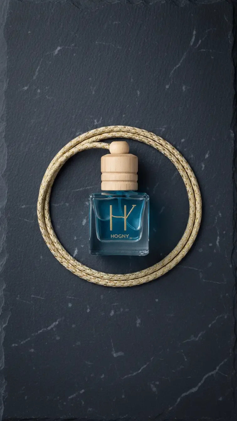 Elegant hanging car perfume diffuser designed for cars and SUVs