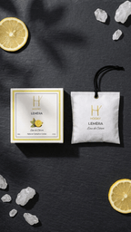 Lemon based camphor natural car perfume with no alchohol and indicating the natural camphor used with lemon and citrus based fragrance to be use as car air freshener in car made up by hogny.