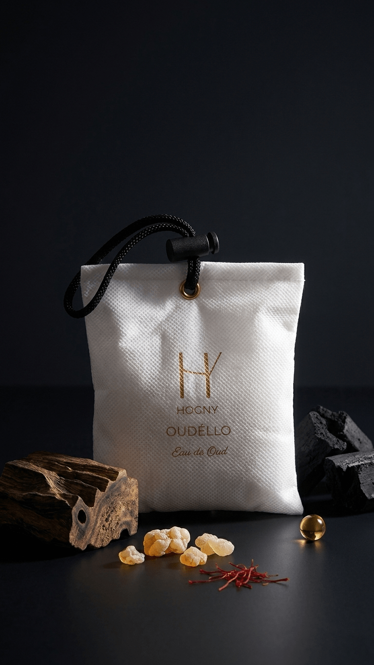 Oud based camphor car freshener with its ingridents