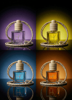 Pack of 4 - Hanging Car Diffuser Perfume HOGNY (10ML)